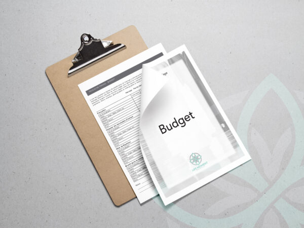 Mockup planificationmariage budget