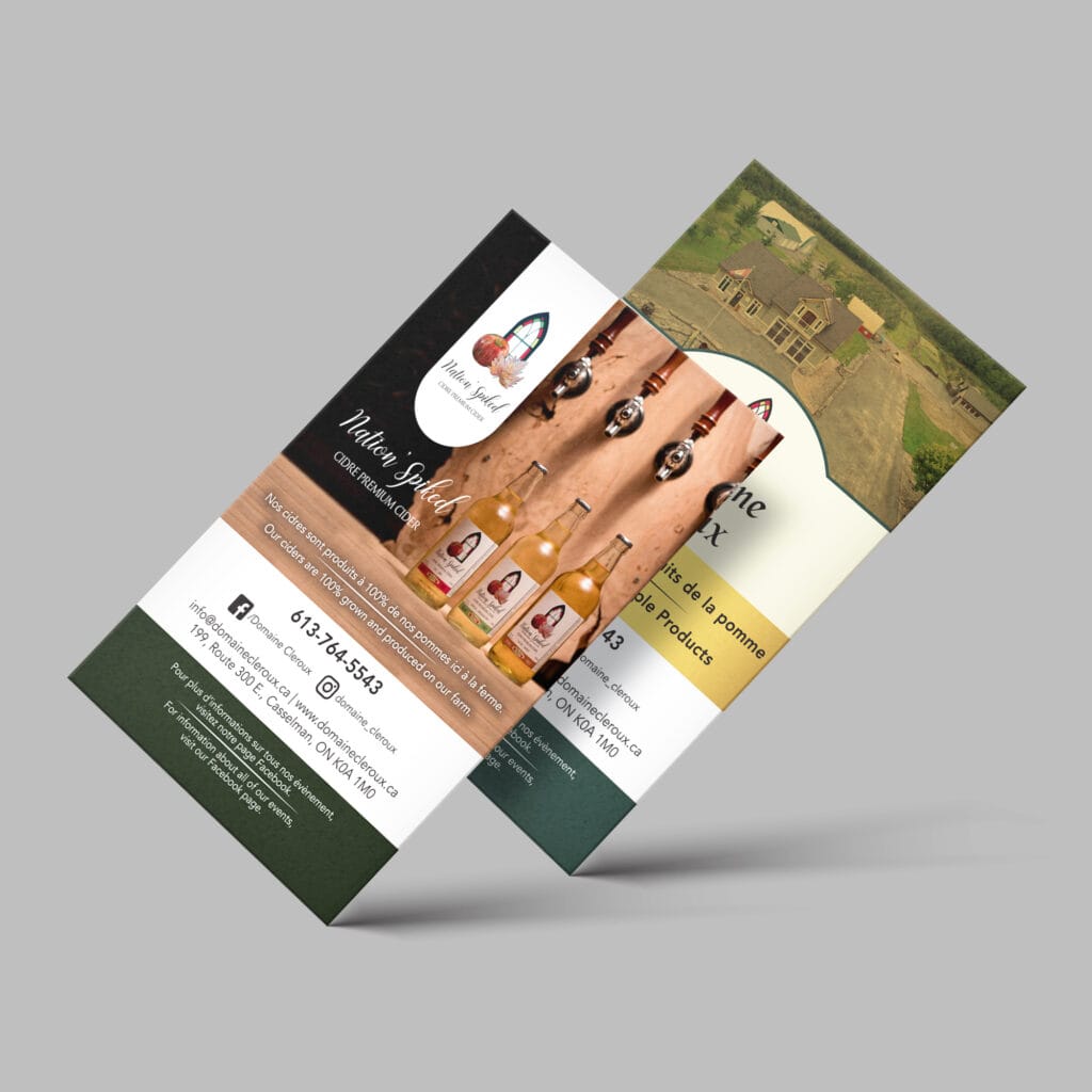 DomaineCleroux RackCard