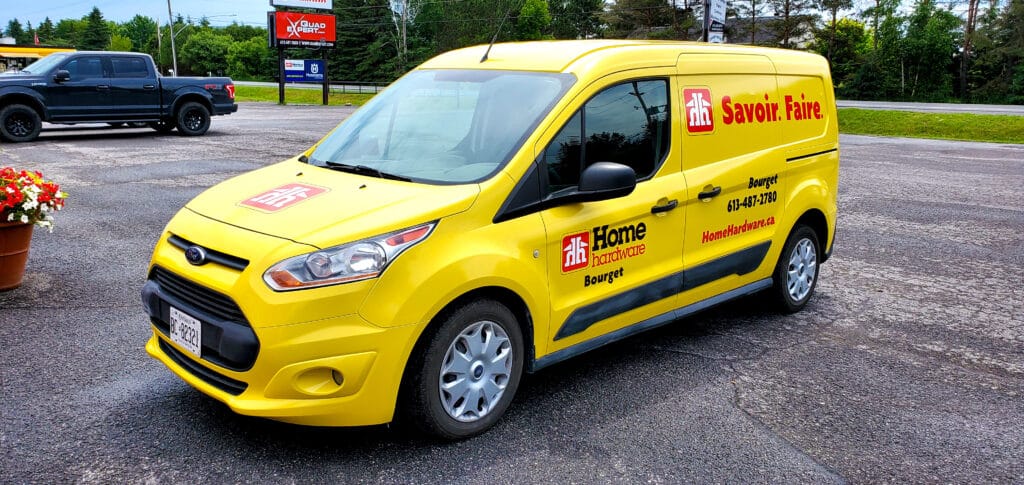 HomeHardwareBourget Van