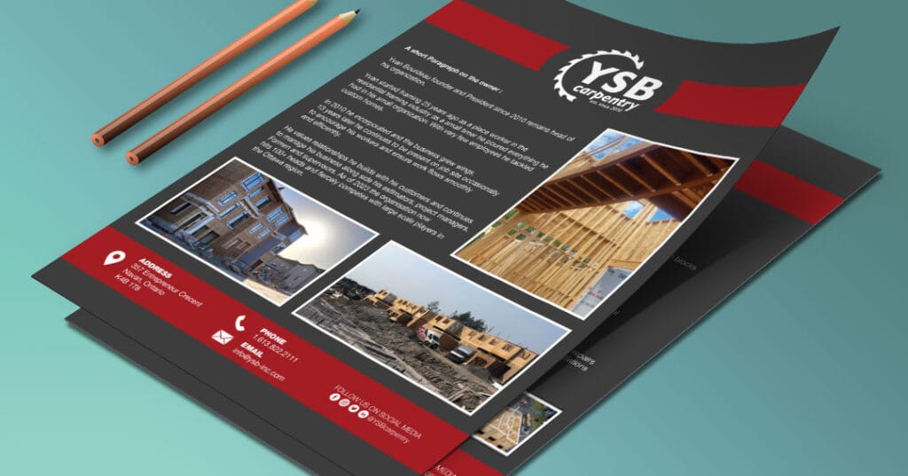 YSB Carpentry FramingFlyers