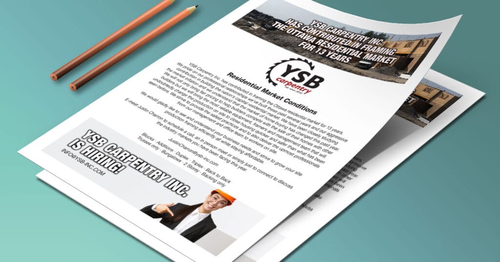 YSB Carpentry MarketConditions