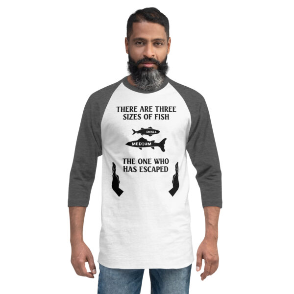 Unisex 34 sleeve raglan shirt white heather charcoal front 67ffc3b45707b.jpg