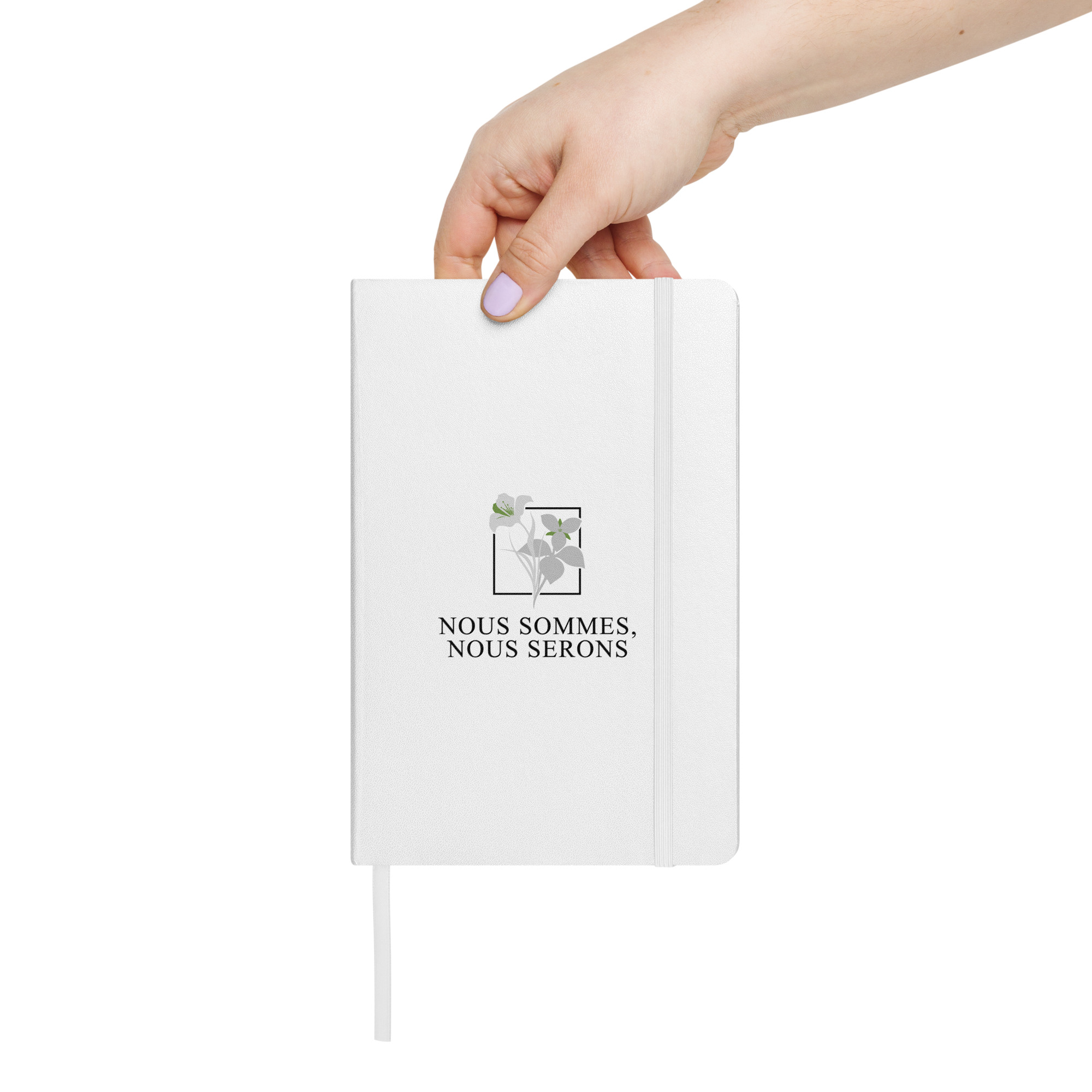 Hardcover bound notebook white front 69b1cb3ba2346.jpg