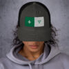 Retro trucker hat charcoal black front 69b1c8cea9d1f.jpg