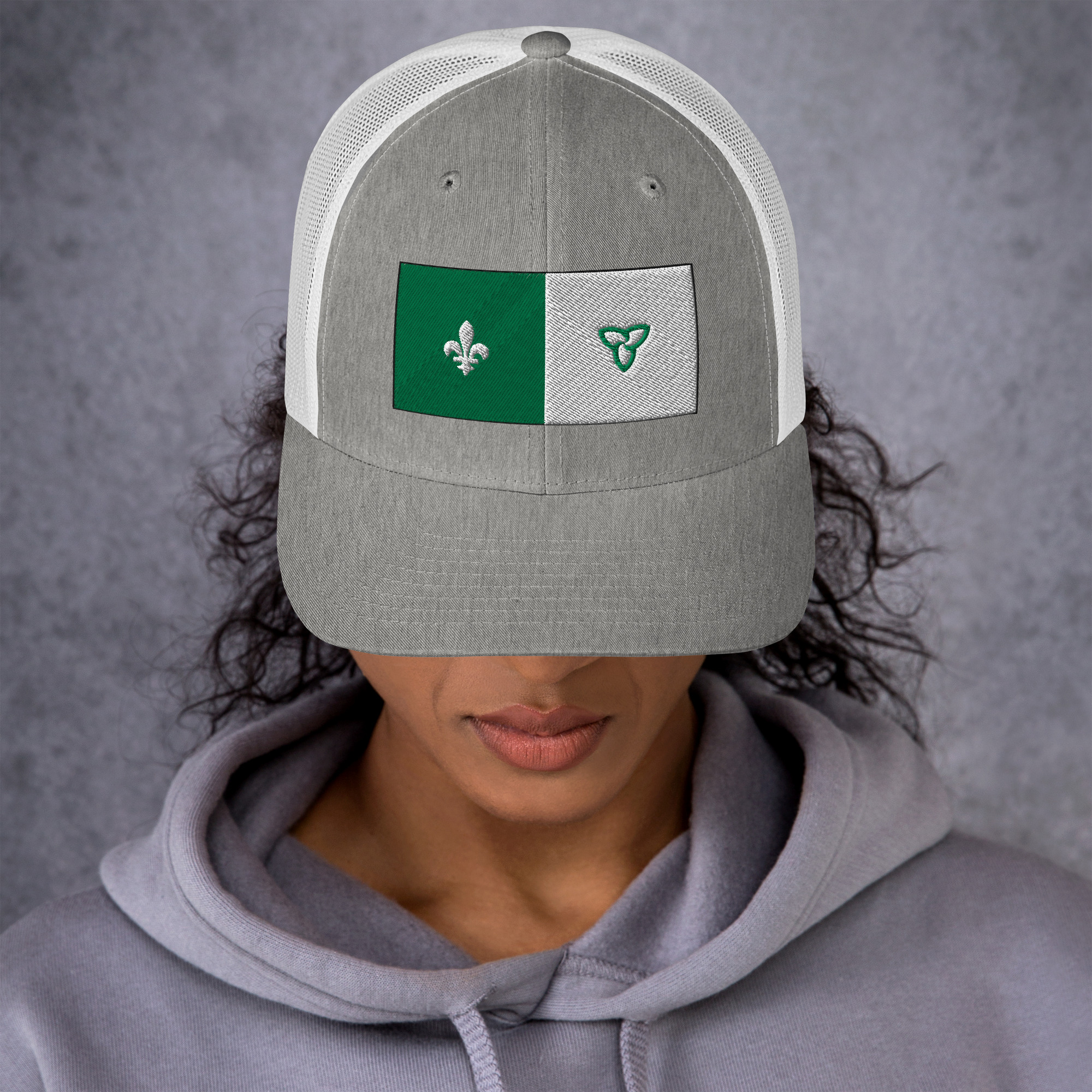 Retro trucker hat heather grey white front 69b1c8ceabd78.jpg