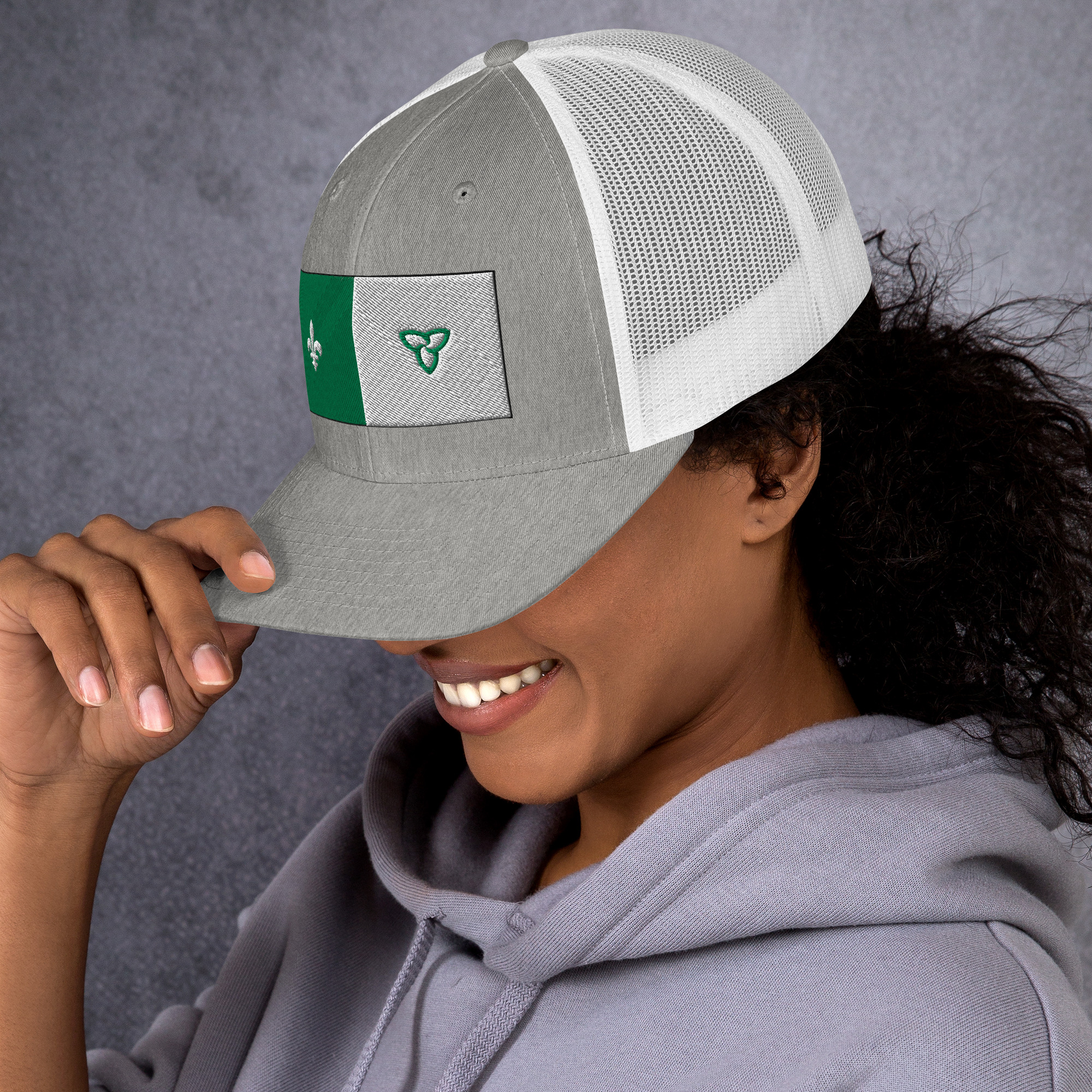 Retro trucker hat heather grey white left 69b1c8ceac21b.jpg