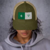 Retro trucker hat moss khaki front 69b1c8ceae08b.jpg