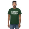 Unisex classic tee forest green front 6a2c71b83928f.jpg