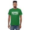 Unisex classic tee turf green front 6a2c71b84a489.jpg
